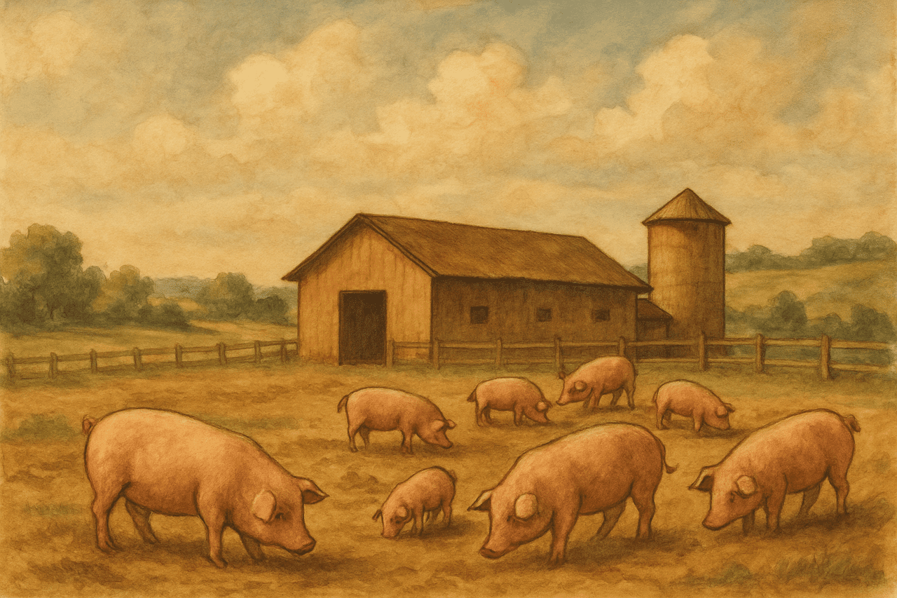 Proyecto de ejecución de granja porcina en Fase I Y Fase II